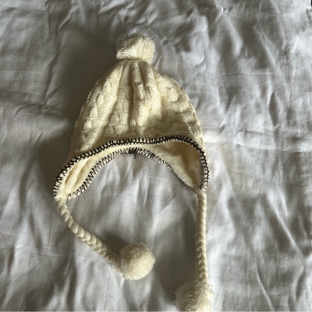 Cream Winter Hat